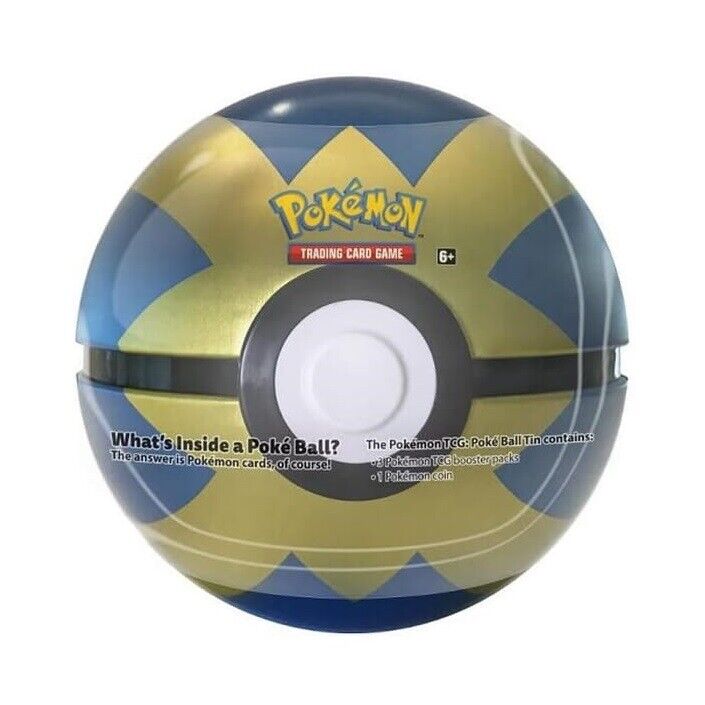 Pokemon - Poké Ball Tin Frühling 22 (Blau) Tcg Velox Pokeball Gcc Kartenspiel Ita