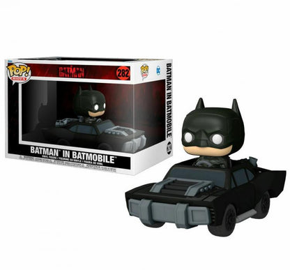 Funko Pop Ride DC Comics The Batman (2022) - 282 The Batman im Batmobil Figur
