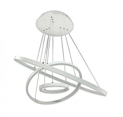 Deckenleuchte Kreise Hängeleuchte LED Höhenverstellbar 48W 3000K/Warmweiß