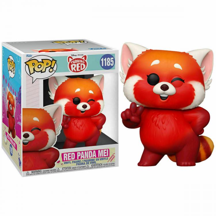 Funko Pop! Disney Pixar Turning Red (1185) Roter Panda Mei Vinyl Figur 15cm