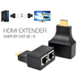 HDMI Extender Pair for Dual RJ45 CAT 5e/6 Ethernet Network Cable Adapter 1080p