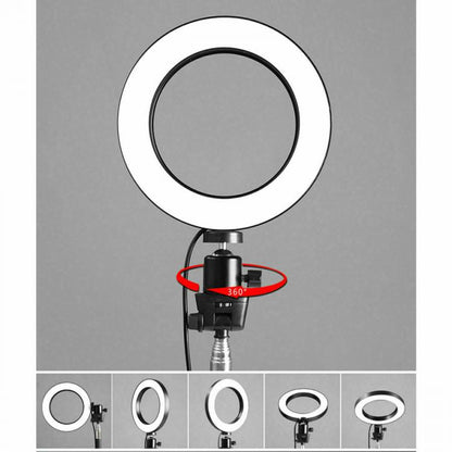 Stativ Ringlicht Videoleuchte LED Fotografie Handy Selfie Make-up 30cm