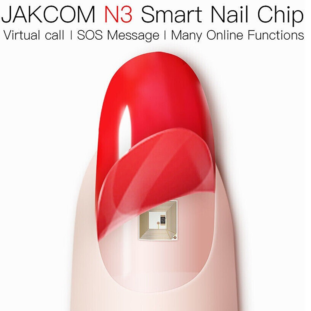 MICROCHIP MANICURE SMART CHIP INTELLIGENTE JAKCOM N3 NAIL MICRO IOT CLOUD IOS