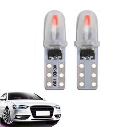 COPPIA LAMPADINE 2 LED SMD 3014 T5 AUTO 6000K CANBUS 0.5W LAMPADINA 12V CA02722