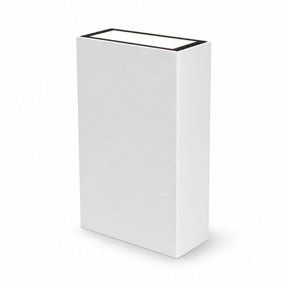 APPLIQUE PARETE LED 6W LAMPADA MURO IP65 MODERNO DOPPIA LUCE CALDA 3000K 21343