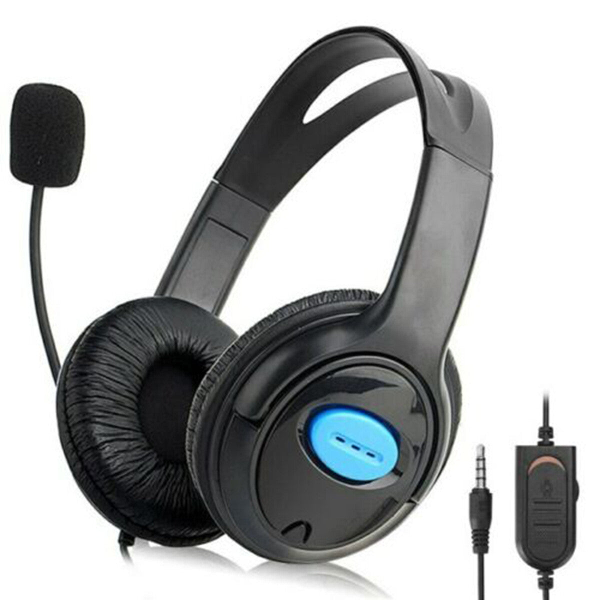 CUFFIE CON MICROFONO ON EAR PS4 X ONE PC PC XBOX ONE GIOCO PLAYSTATION 4