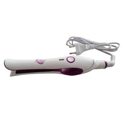 PIASTRA ELETTRICA PORTATILE VIAGGIO PROFESSIONALE CAPELLI LISCI STIRA 45W F-18