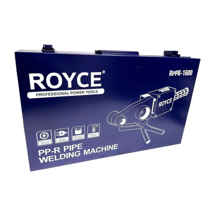 SALDATORE POLIFUSORE 1600W SALDATURA TUBI PLASTICA PVC PVDF 6 MATRICI RPPR-1600