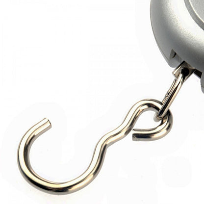 BILANCIA BILANCINO PORTATILE ELETTRONICA CON GANCIO PESCA CACCIA VALIGIE 40 Kg.