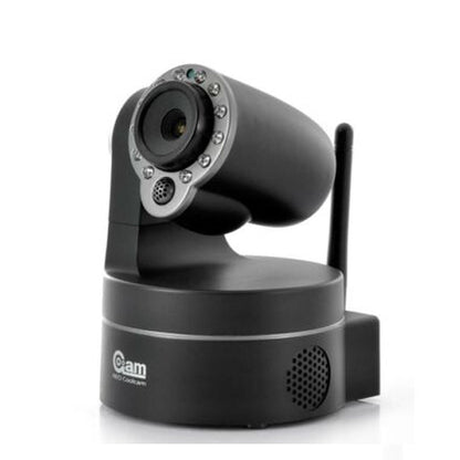 TELECAMERA IP CAMERA WIRELESS LED INFRAROSSI LAN RJ45 MOTORIZZATA WIFI PAN TILT