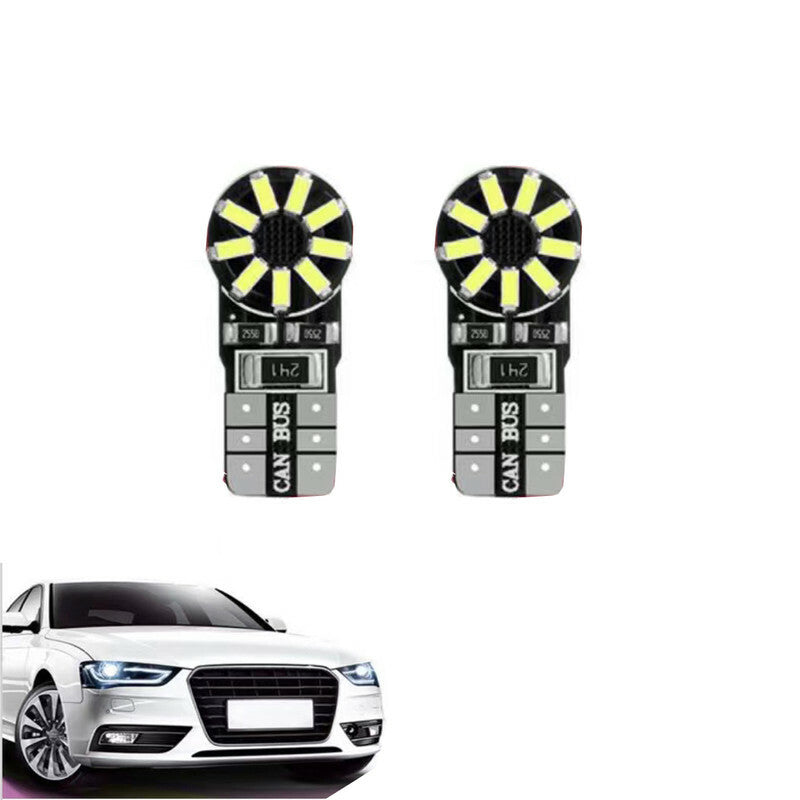 COPPIA LAMPADINE 18 LED SMD T10 4014 AUTO 6000K CANBUS 1.5W LAMPADINA 12V 02719