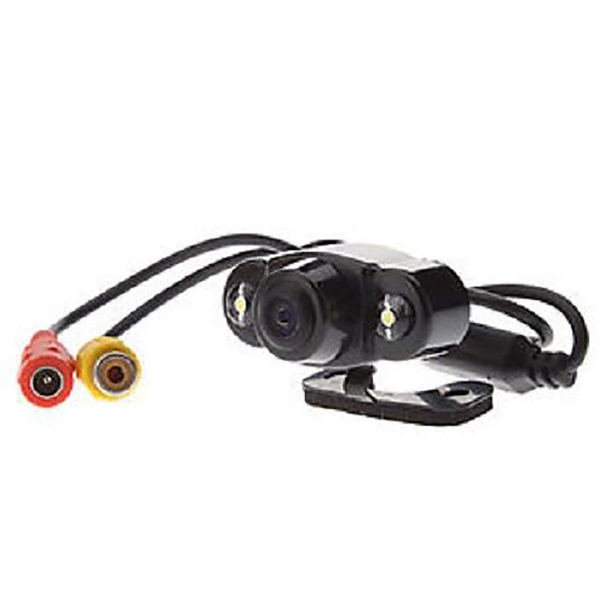 TELECAMERA RETROMARCIA RETROCAMERA AUTO CAMPER 2 LED SMD STAFFA COLORI AC