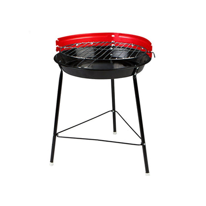 BARBECUE TONDO A CARBONELLA 33CM CON GRIGLIA REGOLABILE TRE POSIZIONI BBQ