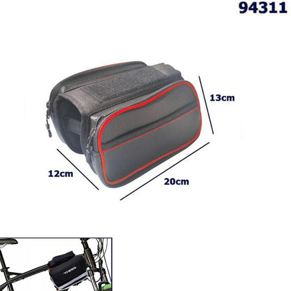 BORSA BORSELLO DOPPIA SACCA PORTA OGGETTI BICI BICICLETTA IMPERMEABILE 94311*