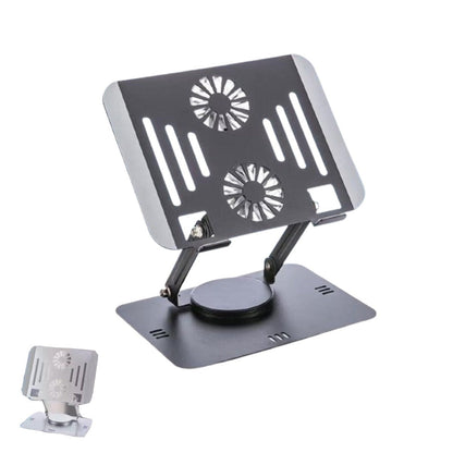 SUPPORTO TAVOLO DISSIPATORE VENTOLA 360°  E  DISSIPAZIONE CALORE