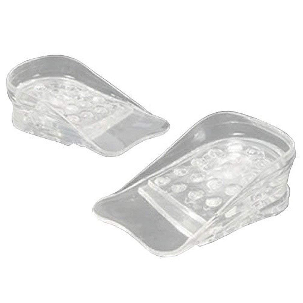2 ALZATACCHI 3,5 CM ALZATACCO SOLETTE GEL SILICONE PER AUMENTARE ALTEZZA SCARPE