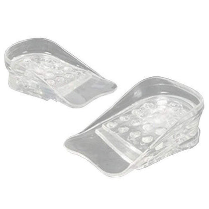 2 ALZATACCHI 3,5 CM ALZATACCO SOLETTE GEL SILICONE PER AUMENTARE ALTEZZA SCARPE