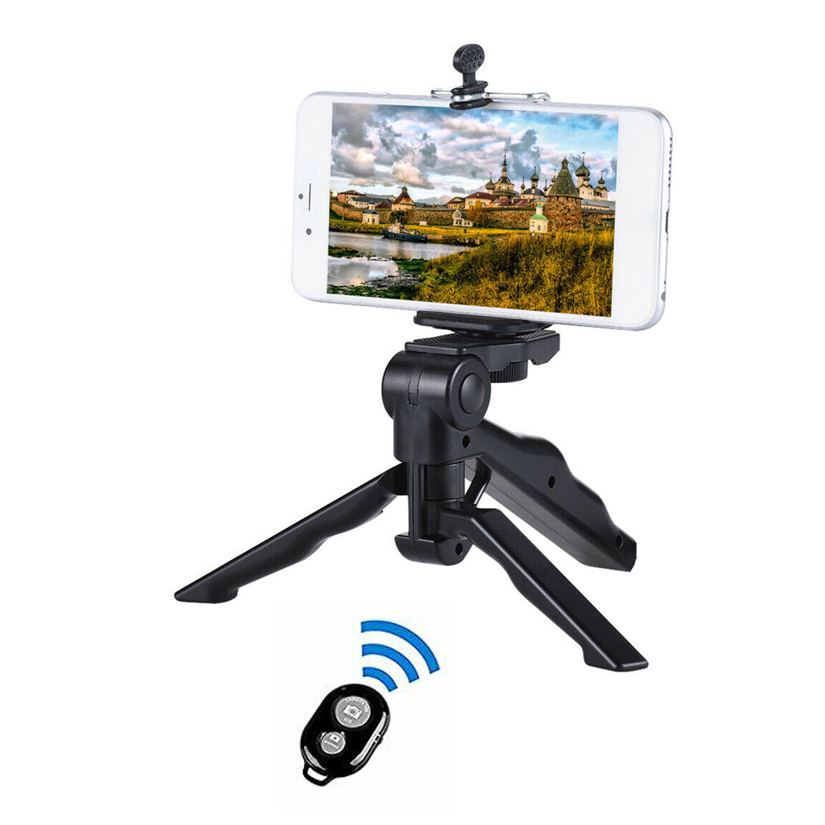SUPPORTO smartphon STABILIZZATORE TREPPIEDI smartphon BLUETOOTH TELECOMANDO
