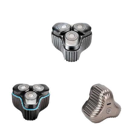 MINI RASOIO ELETTRICO RICARICABILE BARBA USB PORTATILE UOMO TESTINA SK-371