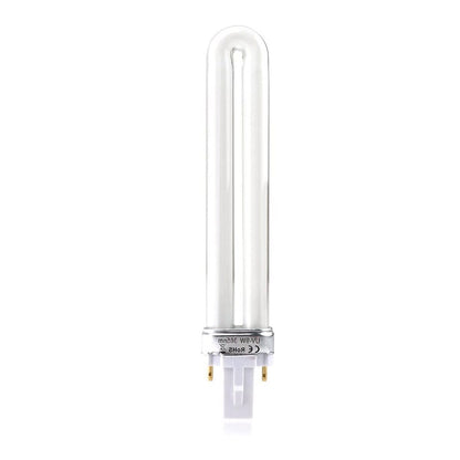 LAMPADINA 9W LED UV RICAMBIO MANICURE UNGHIE FORNETTO MACCHINA NAILS BULBO 9W-L