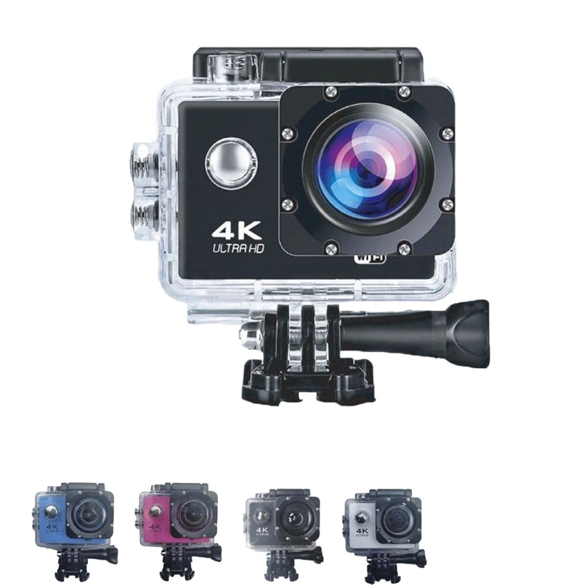 ACTION CAM 4K SPORTS ULTRA HD DV 30 METRI 16 Mp CAMERA FOTOCAMERA WATERPROOF