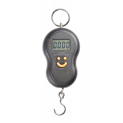 BILANCIA BILANCINO PORTATILE ELETTRONICA CON GANCIO PESCA CACCIA VALIGIE 40 Kg.