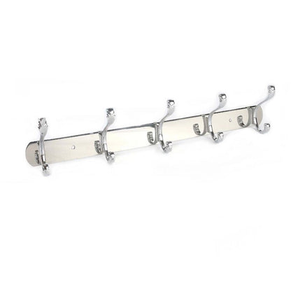 APPENDIABITI 5 GANCI BAGNO MURO GANCIO ASCIUGAMANI CASA CROMATO DA PARETE 03462