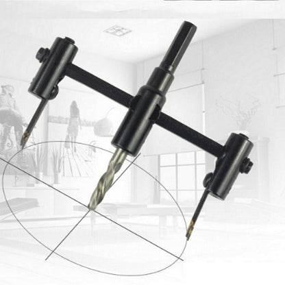 PUNTA TRAPANO TAGLIERINA CIRCOLARE GUIDA REGOLABILE TAGLIO FORO CARTONGESSO 30CM