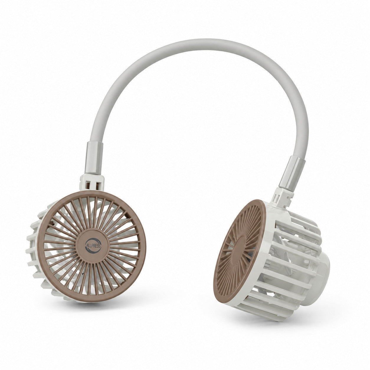 VENTILATORE COLLO PALE PORTATILE RICARICABILE SPORT 3 VELOCITÀ AS-08936