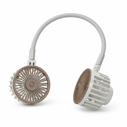 VENTILATORE COLLO PALE PORTATILE RICARICABILE SPORT 3 VELOCITÀ AS-08936