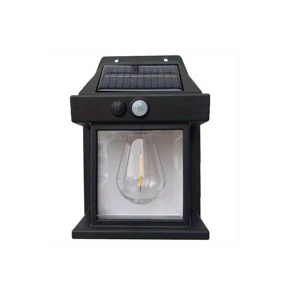 APPLIQUE LAMPADA LED MURO PARETE PER ESTERNO SOLARE CREPUSCOLARE GIARDINO B0595