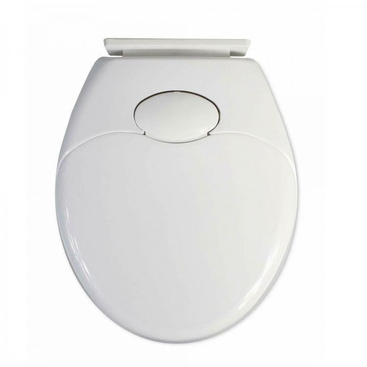 Toilettensitz mit Adapter und Reduzierstück für Kinder, WC-Sitz mit Absenkautomatik