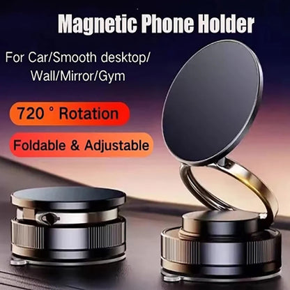 SUPPORTO AUTO MAGNETICO smartphon ASPIRA MAGSAFE CERCHIO GIREVOLE ROTAZIONE 360