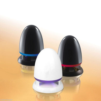 CASSA SPEAKER MUSICA LED MULTICOLORE RGB FM RADIO USB PER PC PC 3W