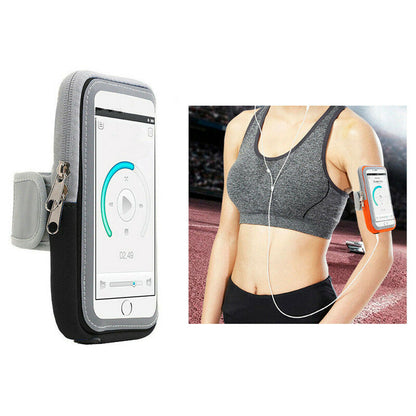 FASCIA DA BRACCIO SPORTIVA MARSUPIO PORTA CELLULARE PORTATILE FITNESS LD-03649