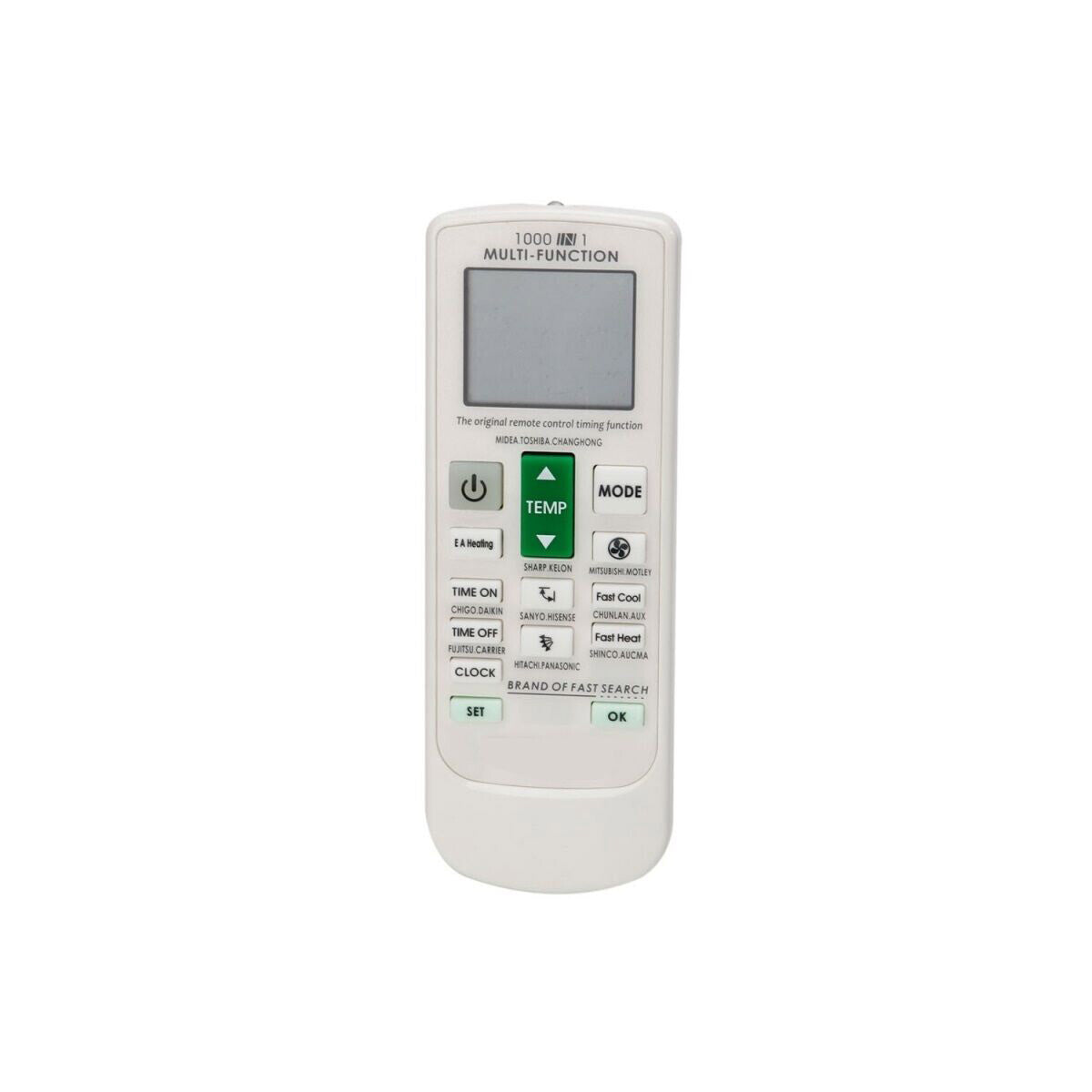 TELECOMANDO UNIVERSALE PER CLIMATIZZATORE A/C CONDIZIONATORE DI ARIA K-2012E