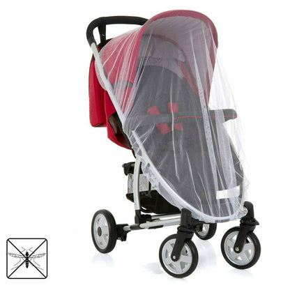 ZANZARIERA UNIVERSALE PER PASSEGGINO OVETTO BAMBINO RESISTENTE LAVABILE ZANZARE