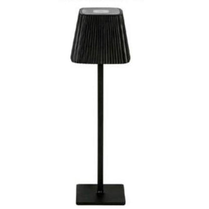 LAMPADA TAVOLO TOUCH LED MODERNA RICARICABILE BAR HOTEL RISTORANTE NERO ML-G06