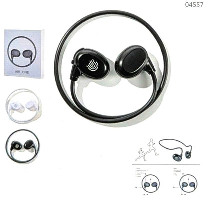 CUFFIE SPORT STEREO AUDIO MUSICA AURICOLARI BLUETOOTH smartphon CELLULARE 04557