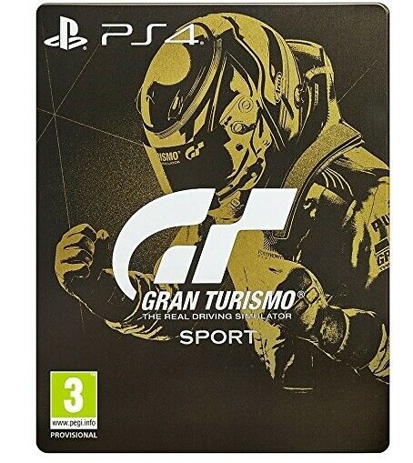 Gt Sport Steelbook Special Edition PS4 Videospiel Gran Turismo 7 VR Italienisch