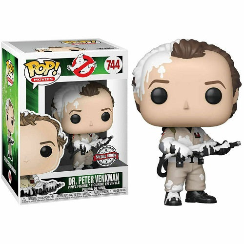 Funko Pop ! Ghostbusters - (744) Dr. Peter Venkman Marshmallow Special Edition