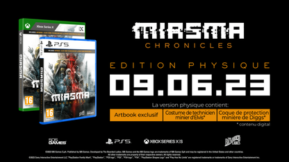 Miasma Chronicles PS5 Spiel Deutsch Playstation 5 Videospiel Neu Versiegelt