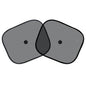 PAIR OF CAR SUNSHADE CURTAINS WITH SUCTION CUPS, UV PROTECTION CURTAIN, REAR/FRONT