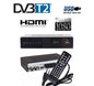 DIGITAL TERRESTRIAL DECODER DVB-T2/T RECEIVER FULL HD SCART USB HDMI MPEG4 JPEG
