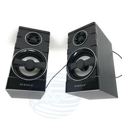Maxtech | Altoparlanti Casse Pc Computer Speaker Stereo Aux Usb Audio Gaming 20W