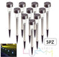 5 LED Garden Pathway Lights with Solar Panel