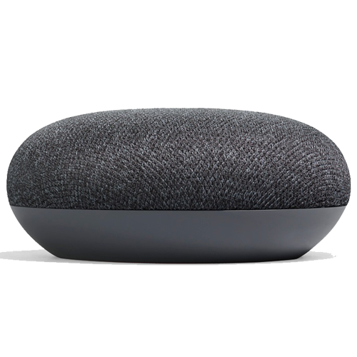 Google Home Nest Mini 2 Schwarz Smart Speaker Sprachassistent Virtuell Italienisch