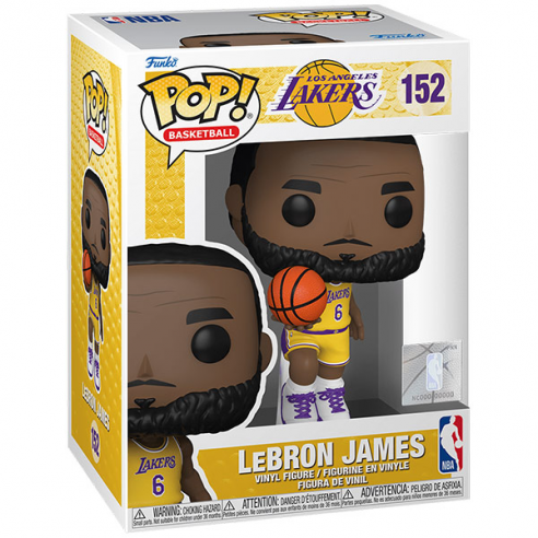 Funko Pop! Basketball Los Angeles Lakers NBA – (152) LeBron James Figur King
