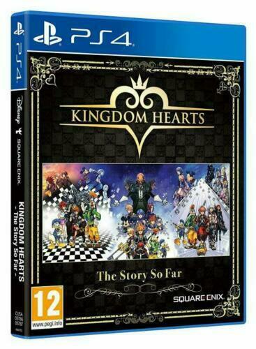 Kingdom Hearts The Story So Far Ps4 1.5 + 2.5 Hd + 2.8 Spiel Italienisch Eu Neu