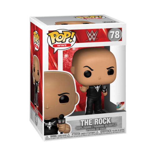 Funko Pop ! Wwe (78)  The Rock - Wrestling Vinyl Figure Statuetta Statua 9Cm
